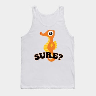 Suspicious Seahorse Tank Top